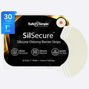 Silicone Ostomy Barrier Strips – 1"
