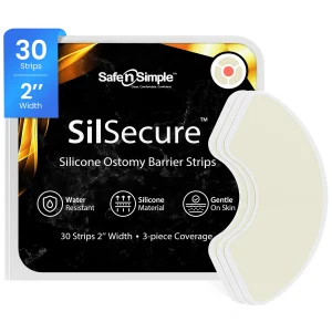Silicone Ostomy Barrier Strips – 2"