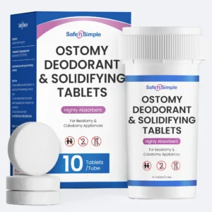 Ostomy Deodorant & Liquid Solidifier Tablets - 10 Tablets